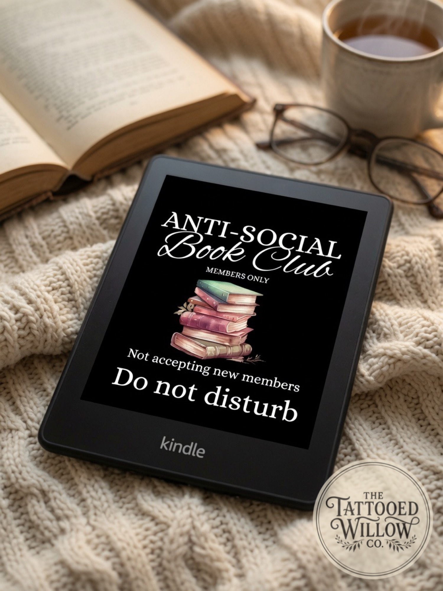Anti-Social Book Club cozy view