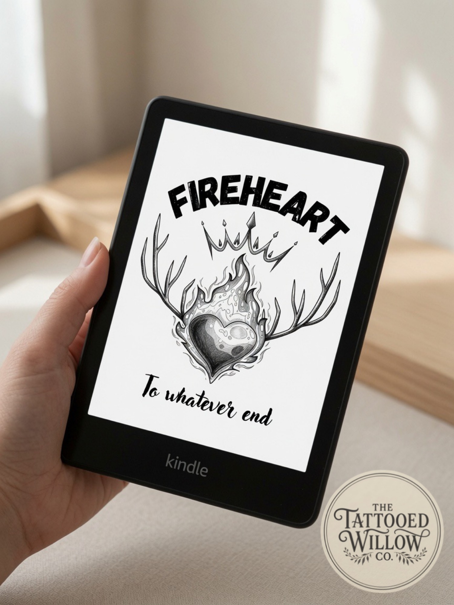 Fireheart held in hand
