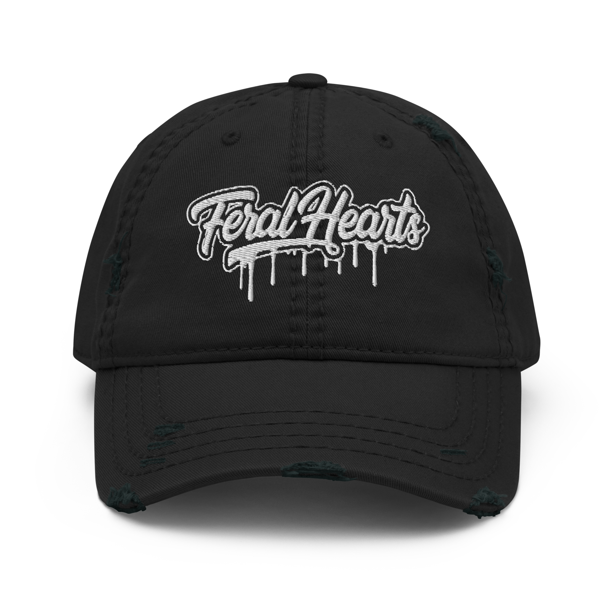 Distressed Dad Hat – Feral Hearts