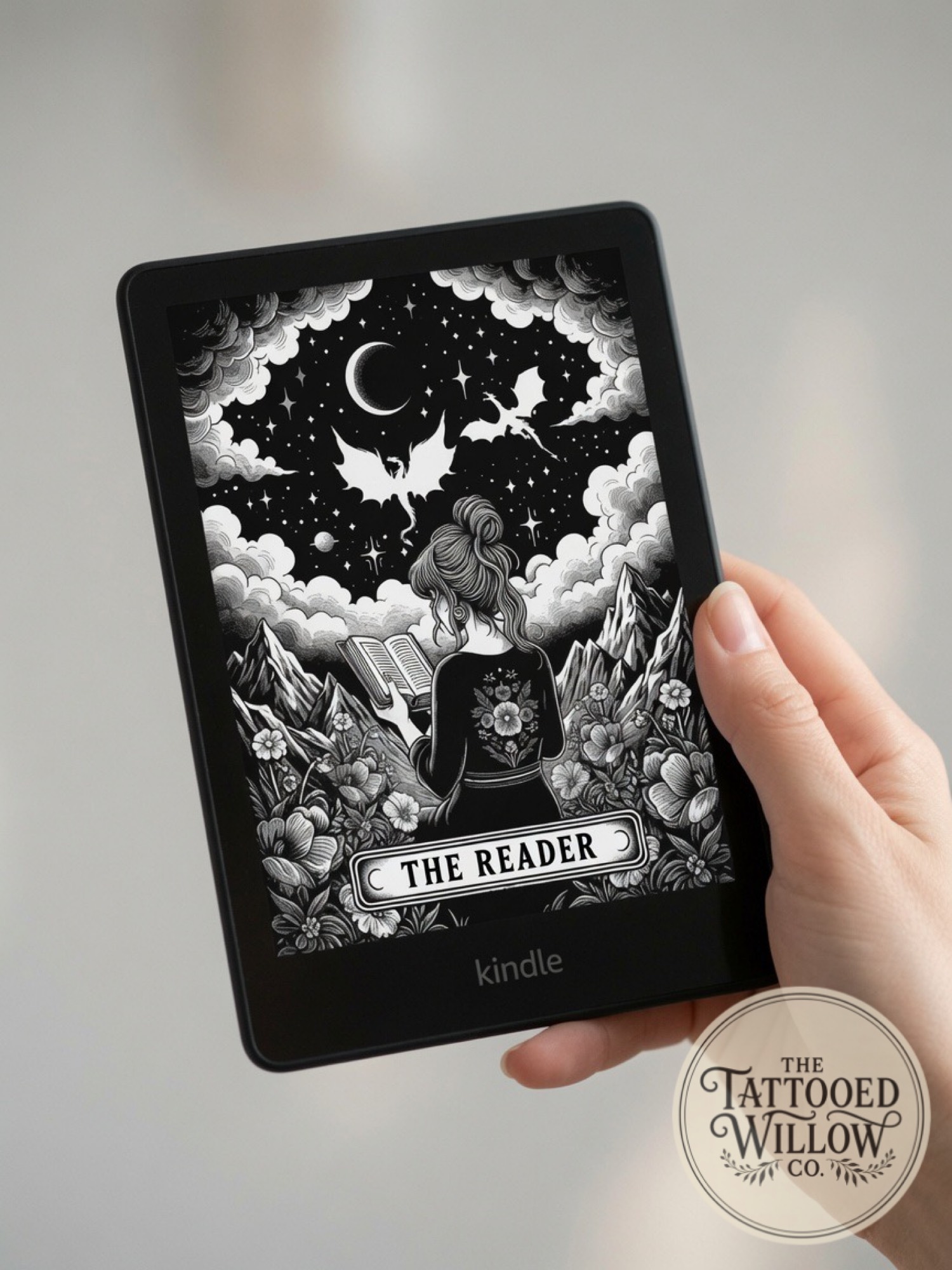 The Reader held in hand