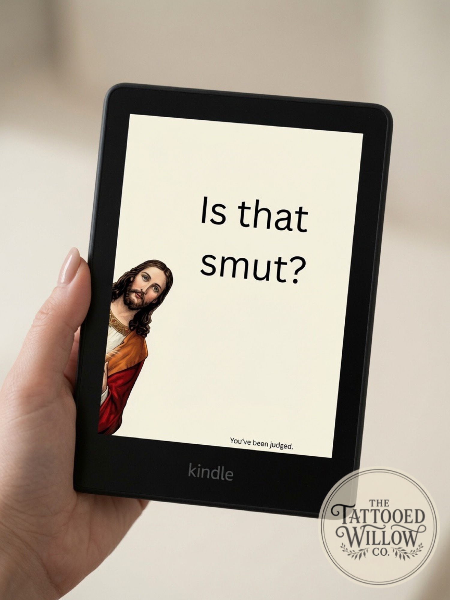 Is That Smut? held in hand