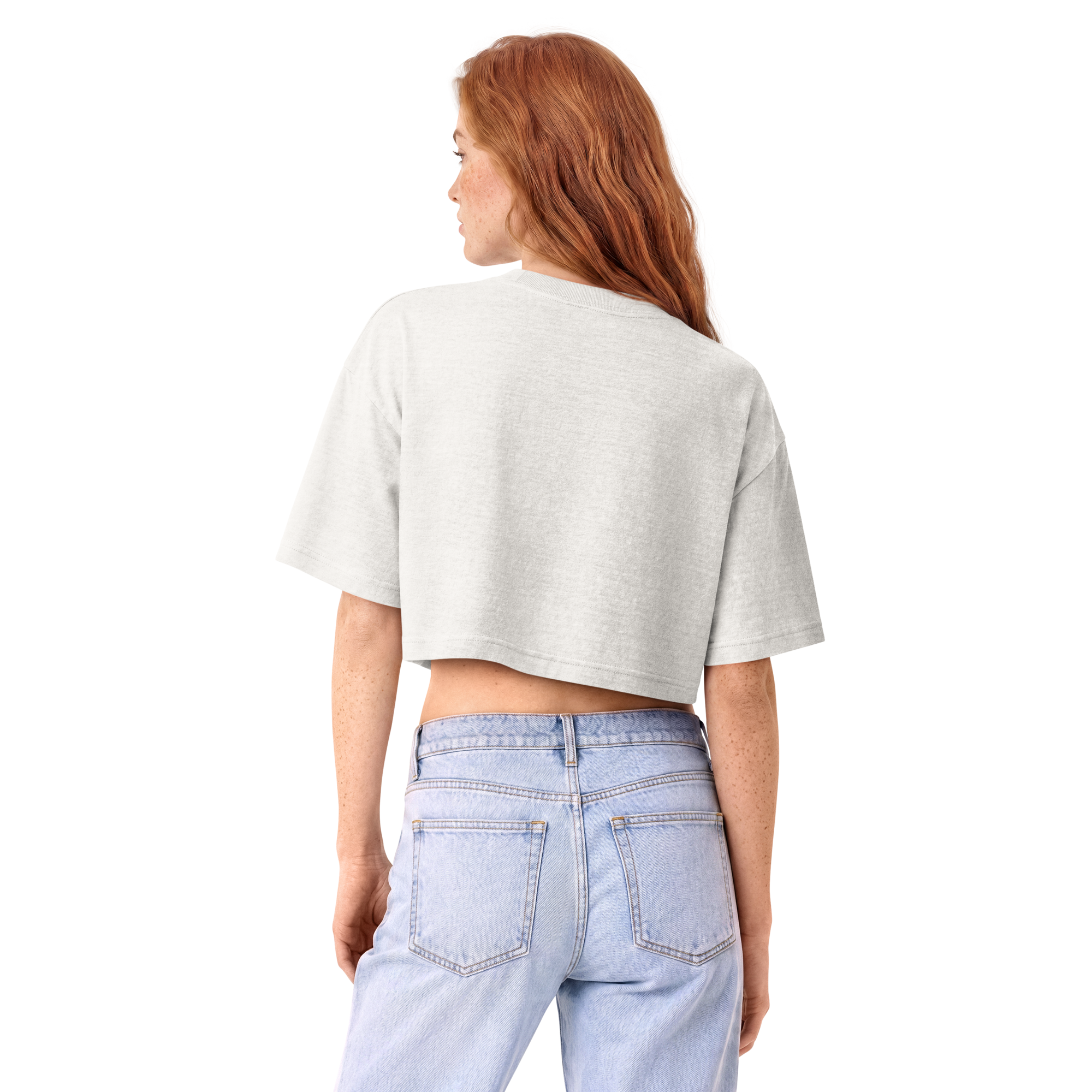 Feral Hearts Club Cropped Tee back