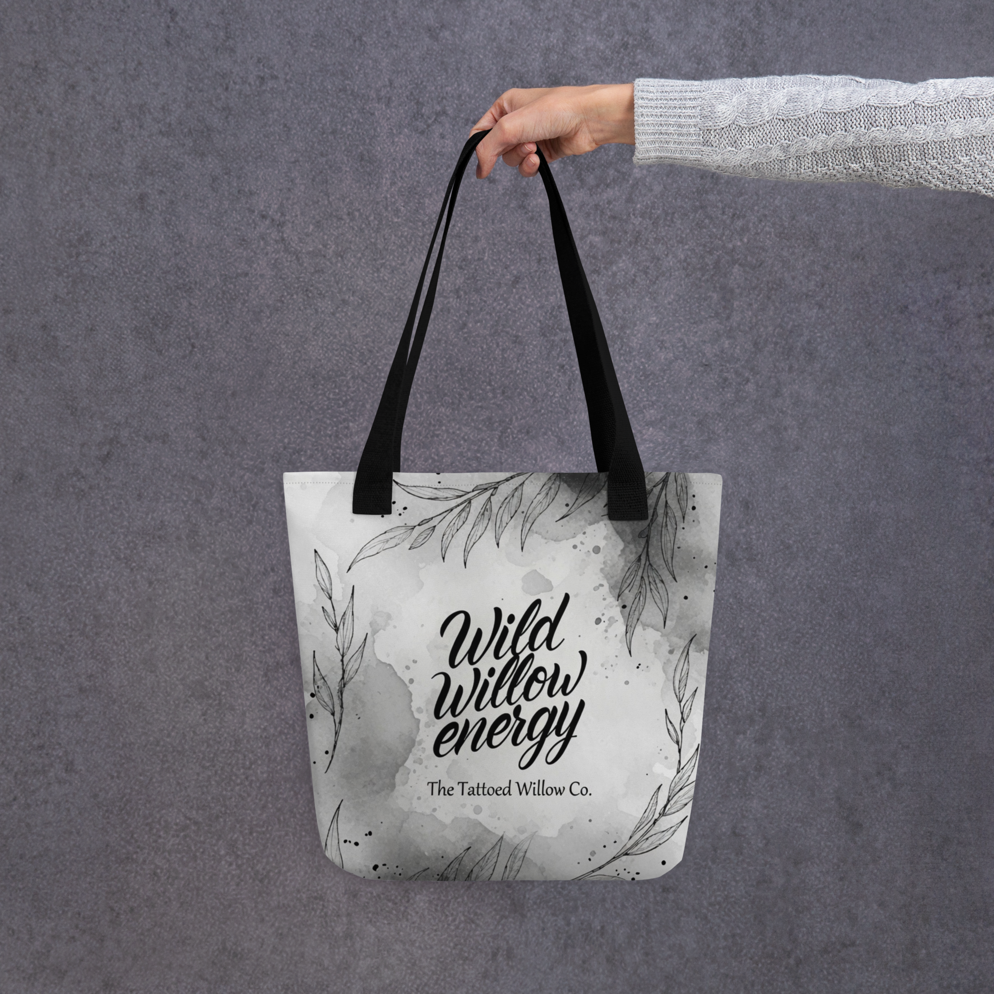Wild Willow Energy Tote held