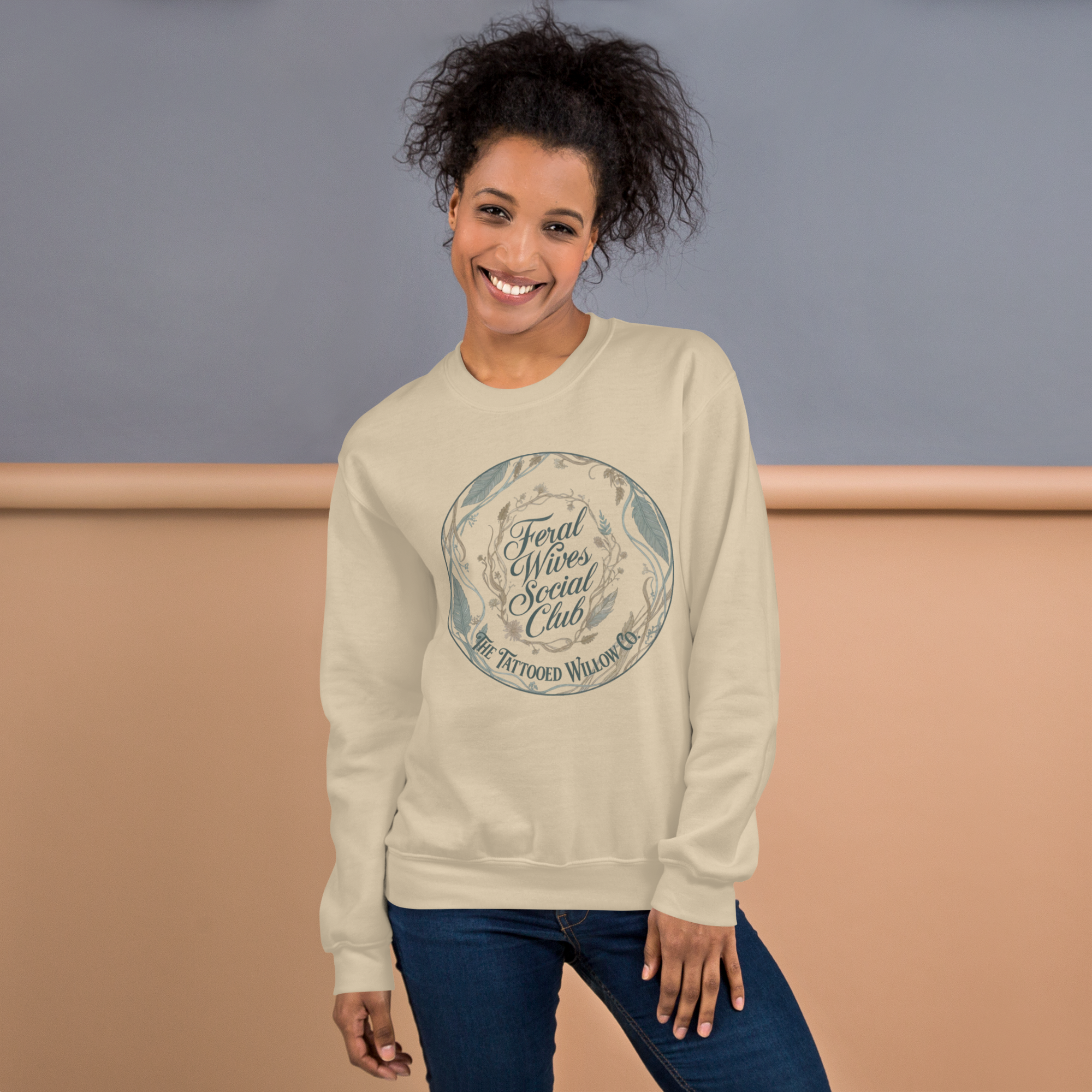 Feral Wives Social Club Crewneck lifestyle
