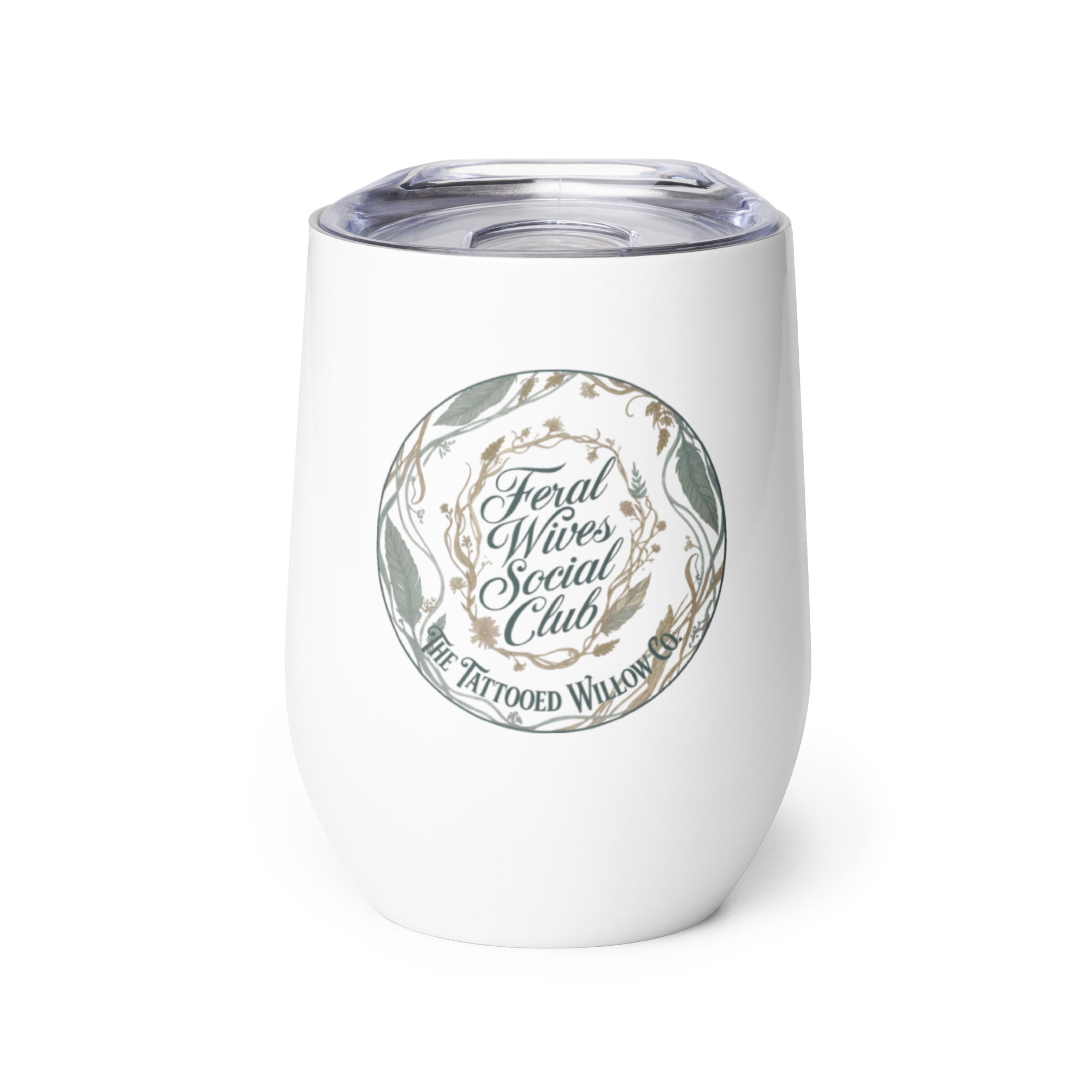 Feral Wives Social Club Wine Tumbler
